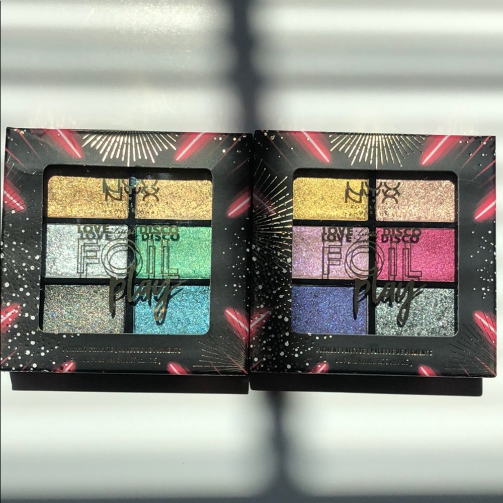 NYX eyeshadow palette set